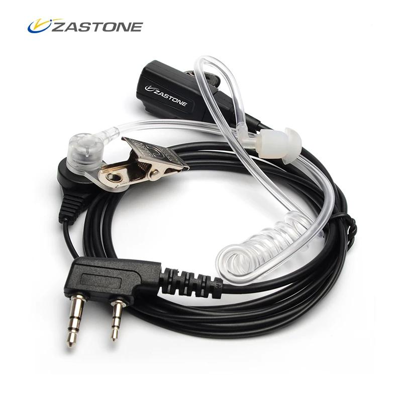 Zastone 무 토키 T5920 t5950 2 핀 K Plug PTT Air Acoustic 관 Earphone 휴대용 Radio 헤드셋 헤드폰 대 한 보풍