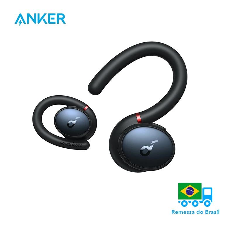 Anker 사운드 코어 스포츠 X10 블루투스 5.2 헤드폰 스포츠 회전 이어 후크 딥베이스 IPX7 방수 땀 방지 스포츠 이어 버드