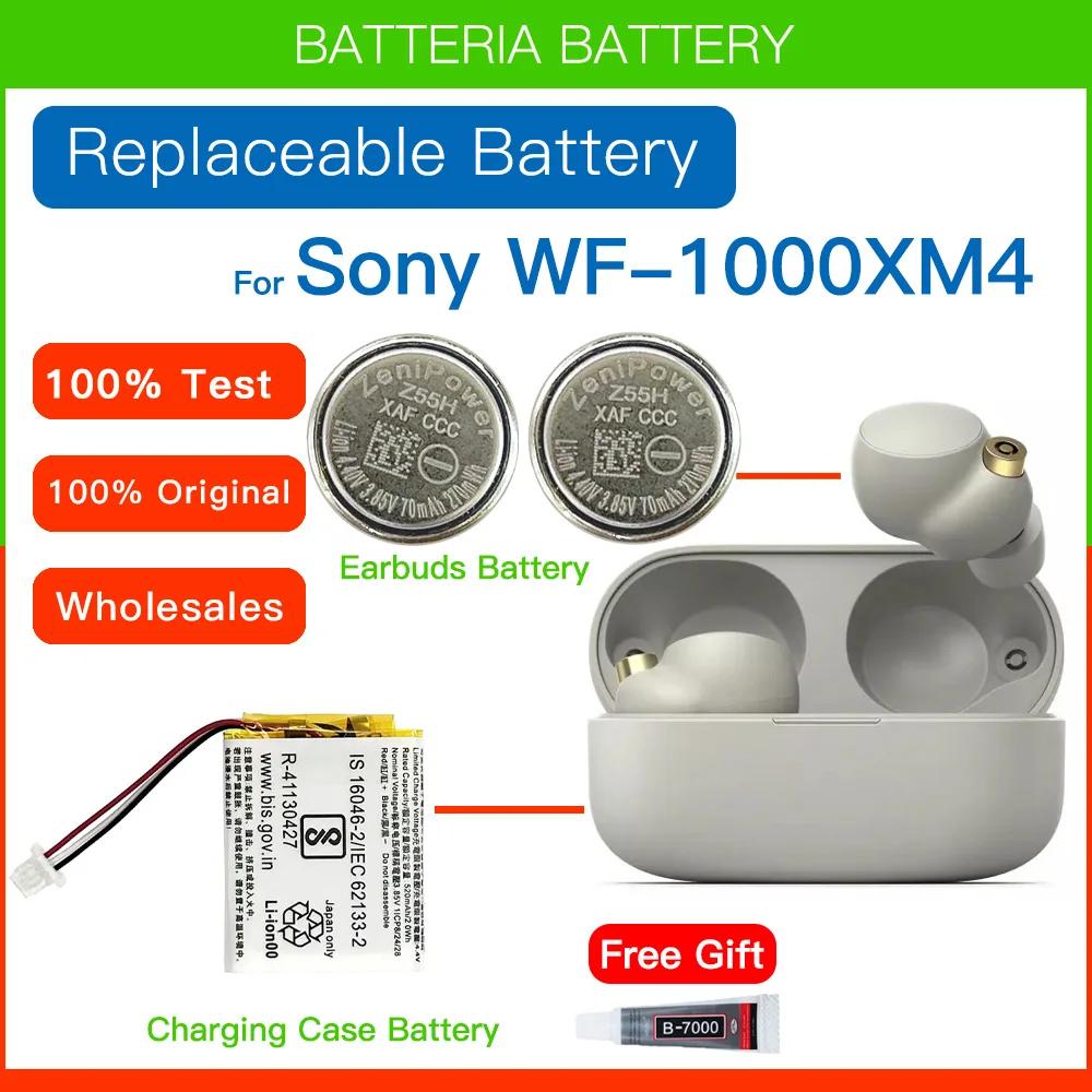 ZeniPower 정품 Z55H 3.85V 70mAh 배터리, 소니 WF-1000XM4 1000XM4 XM4 블루투스 이어버드 헤드셋 배터리, 무료 선물 도구